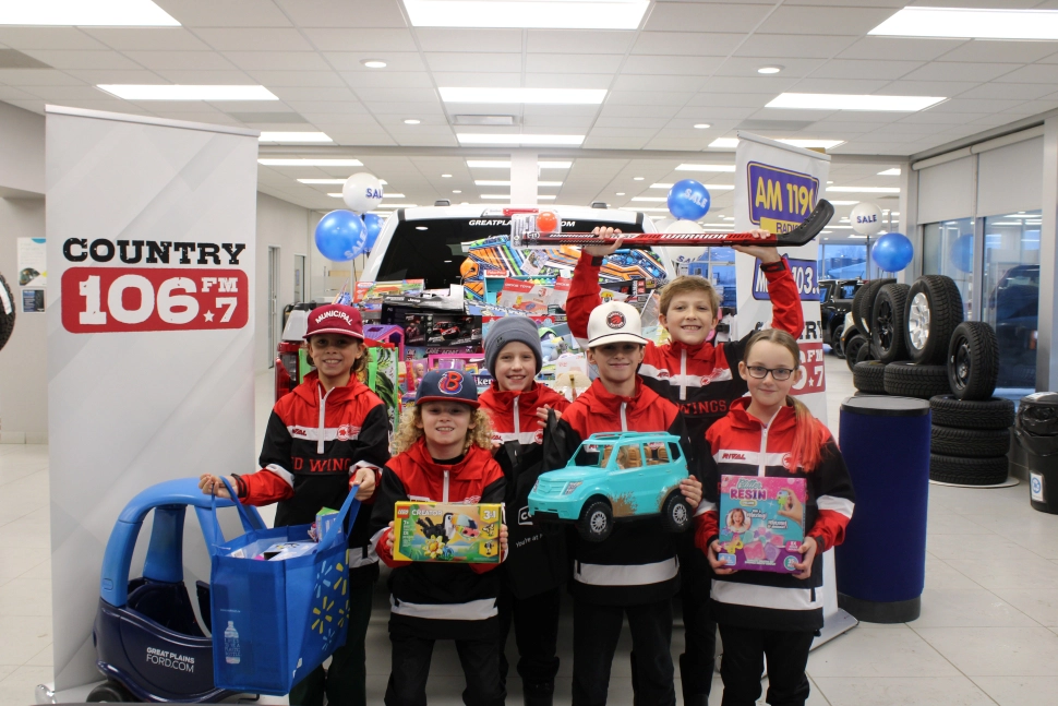 F150 filled! Weyburn shows up big for Toy Days